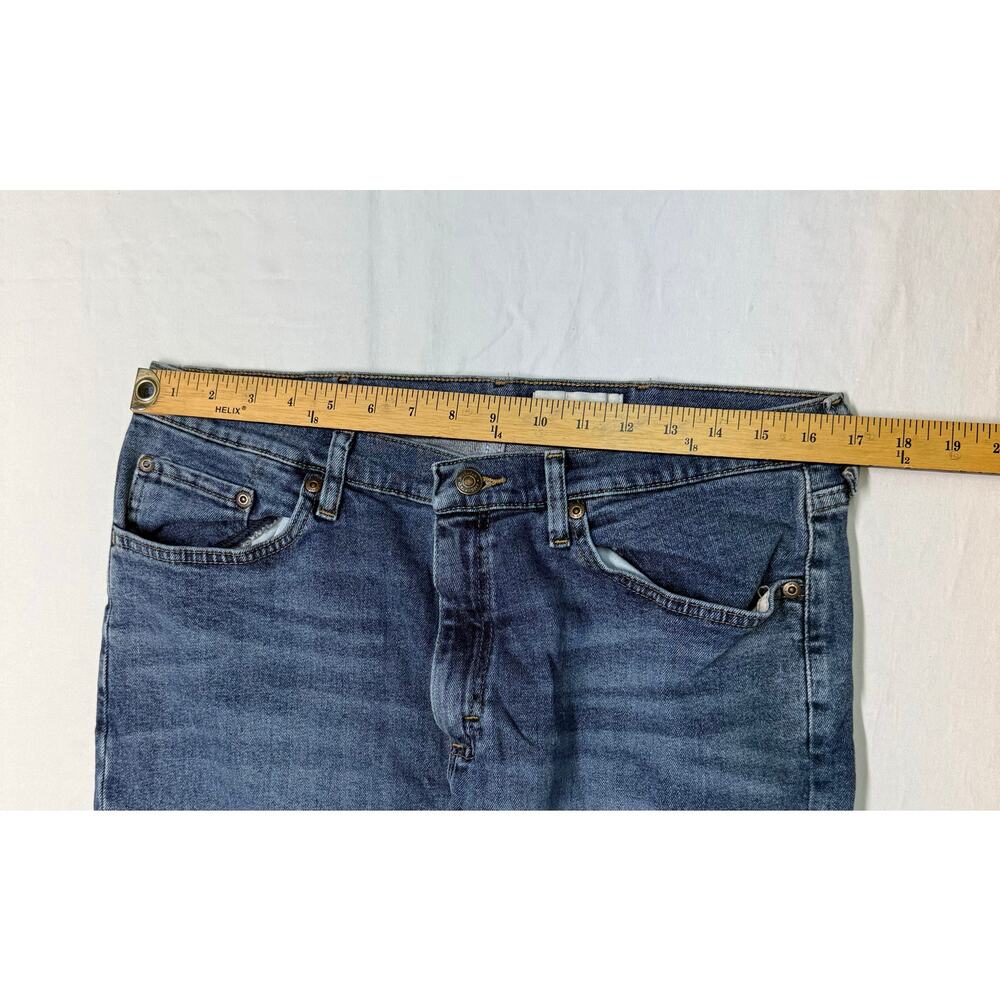 Wrangler  Relaxed Fit Straight Leg - jeans men size 34x29 Blue Denim - Picture 4 of 8